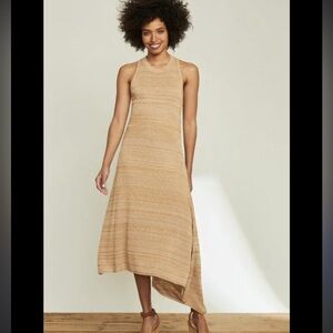 Veronica Beard Reena Beige One Shoulder Dress